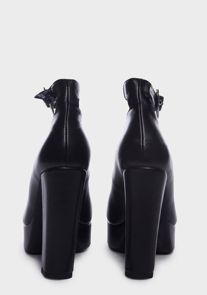 Afterglow Platform Heels