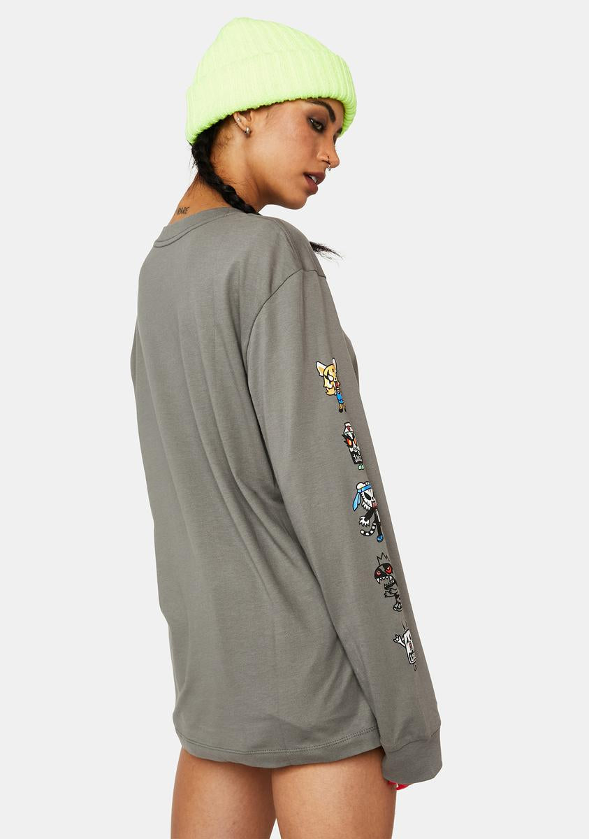Aggretsuko Long Sleeve Tee