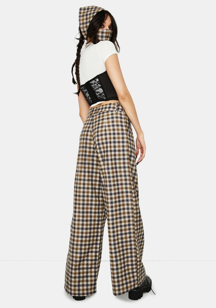 40's Check Yeva Trousers