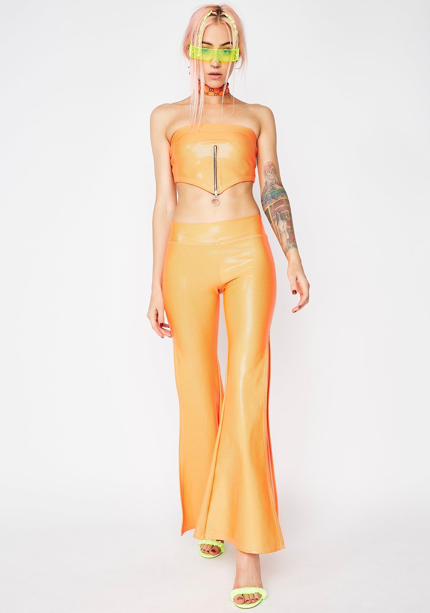 Agent Orange Tube Top