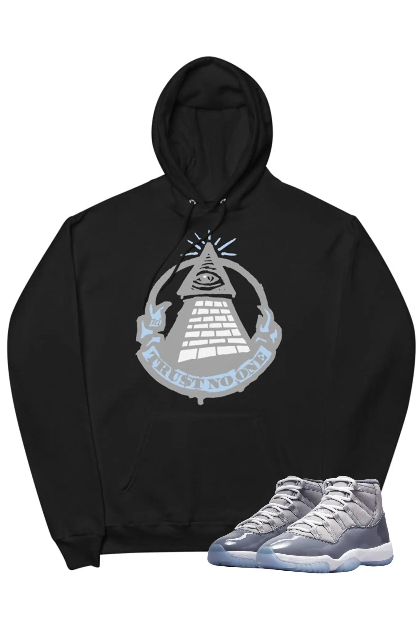 Air Jordan 11 "Trust No One" Hoodie Cool Grey