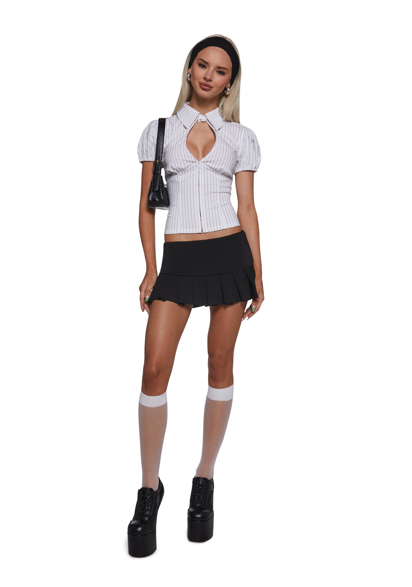 Absolute Trend Poplin Blouse - White