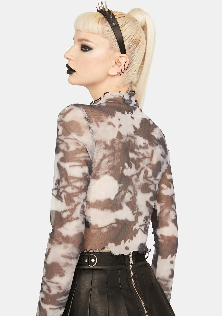 Alternative Dye Crop Top