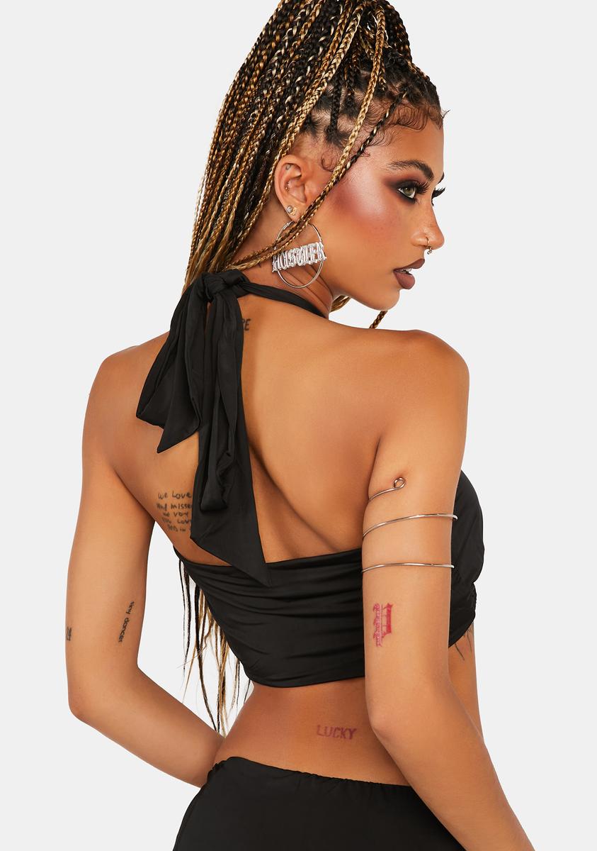 Alice Wrap Halter Top