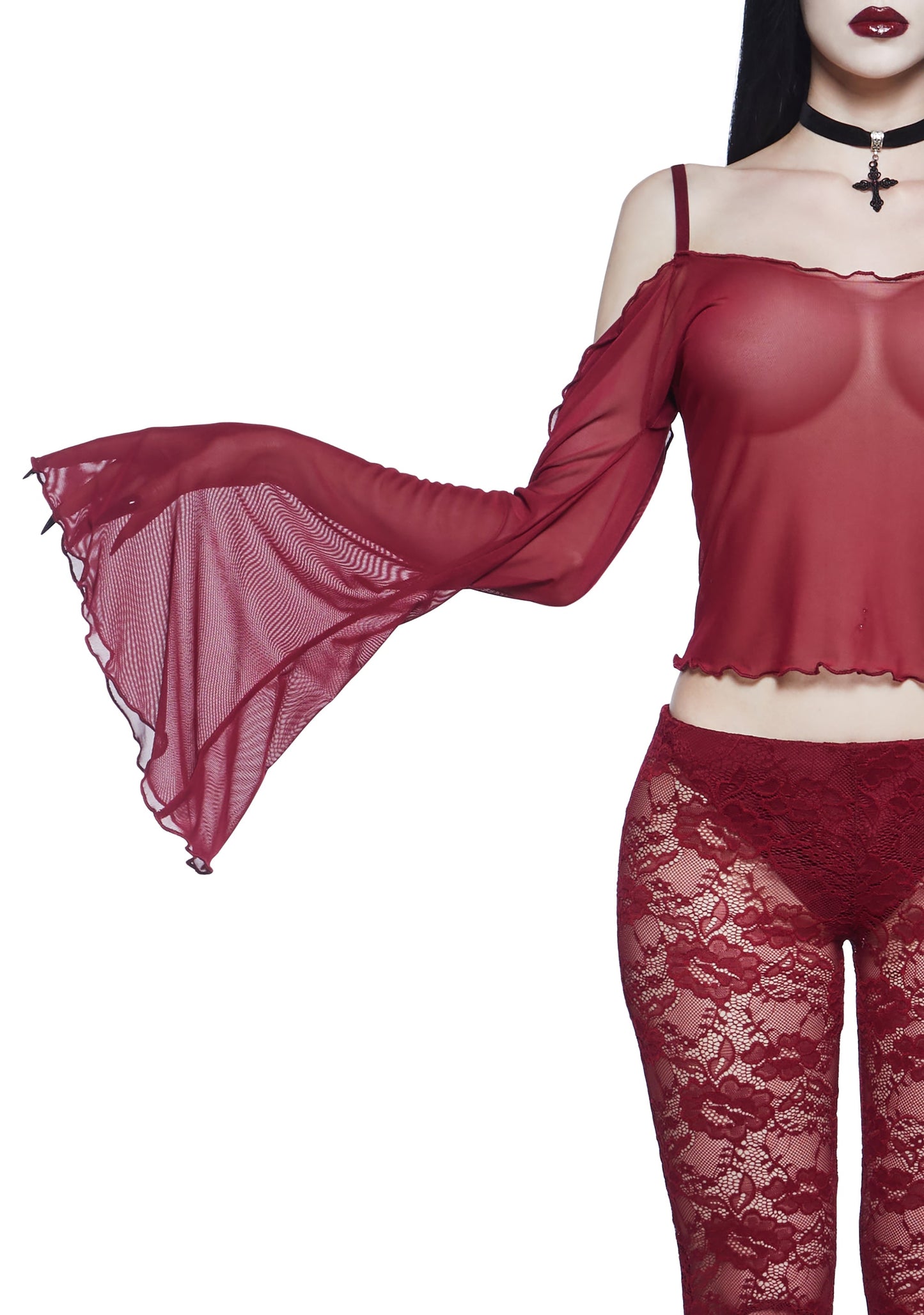 Alluring Secret Chiffon Blouse