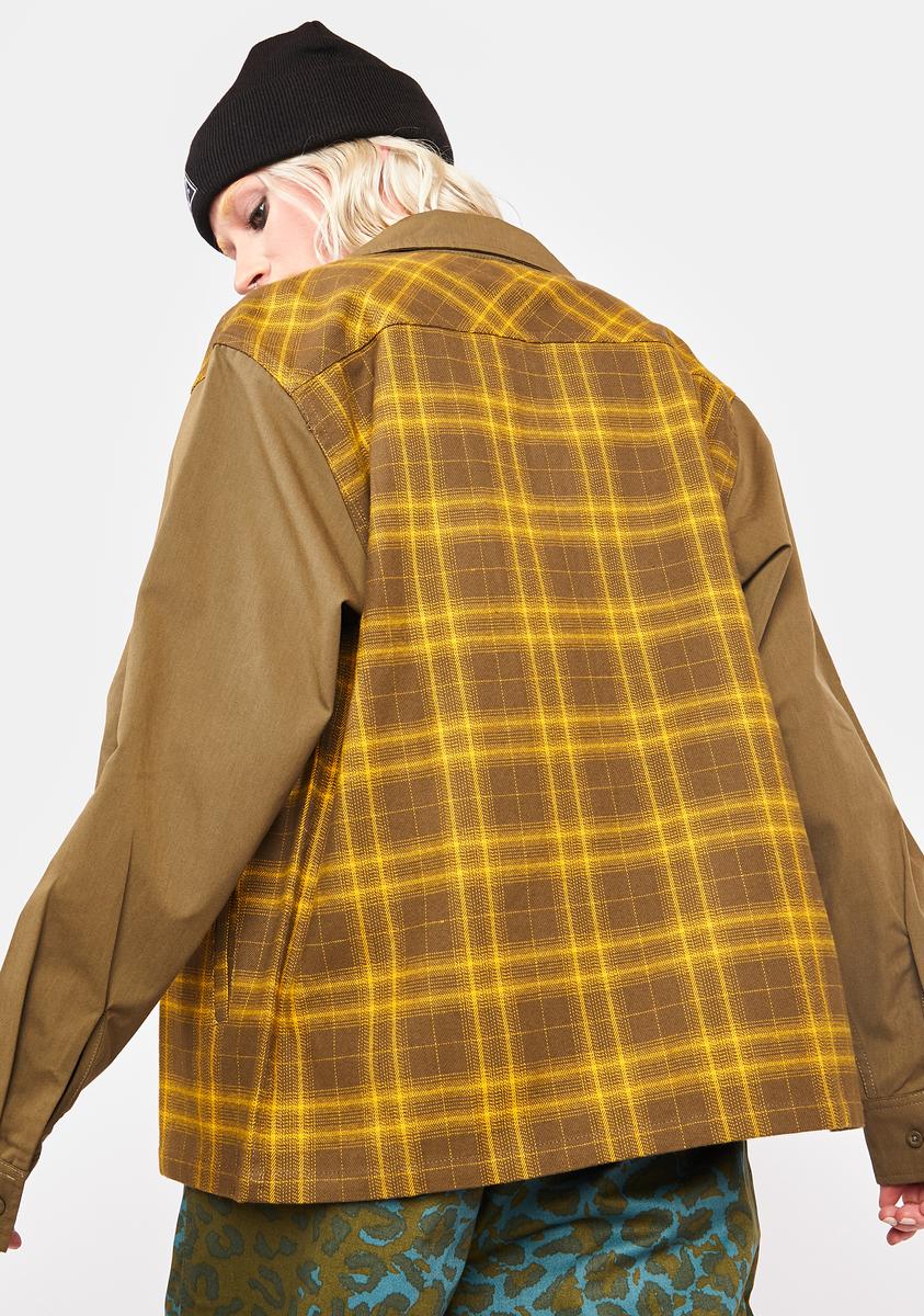 Aberdeen Zip Flannel Shirt