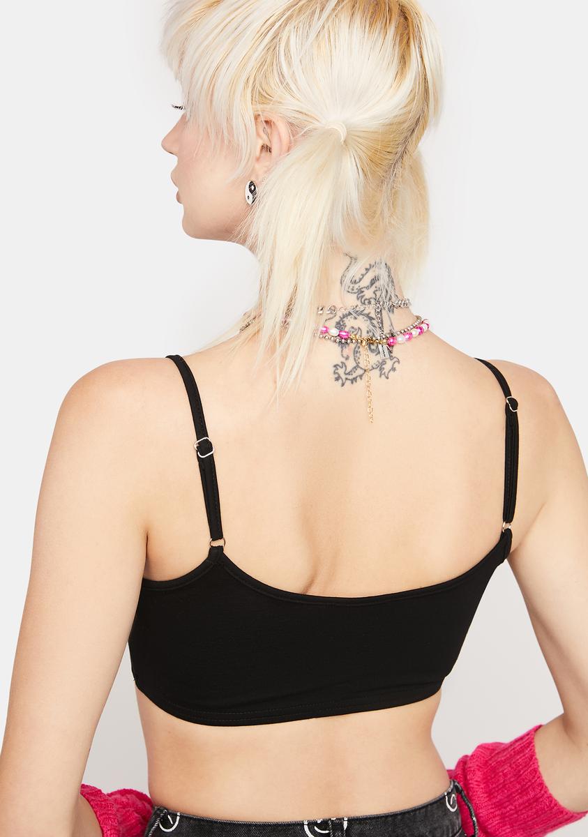 Adore Rhinestone Crop Top