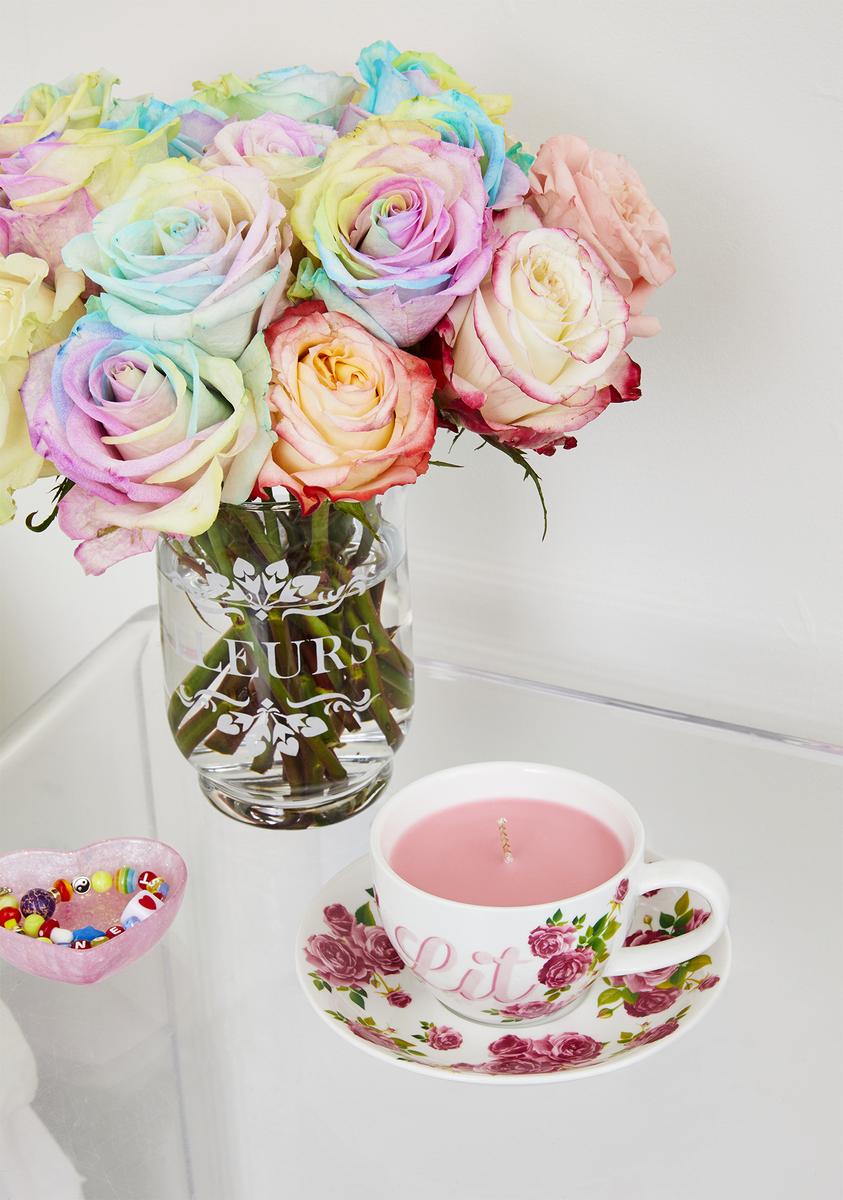 Afternoon Lit-Tea Candle