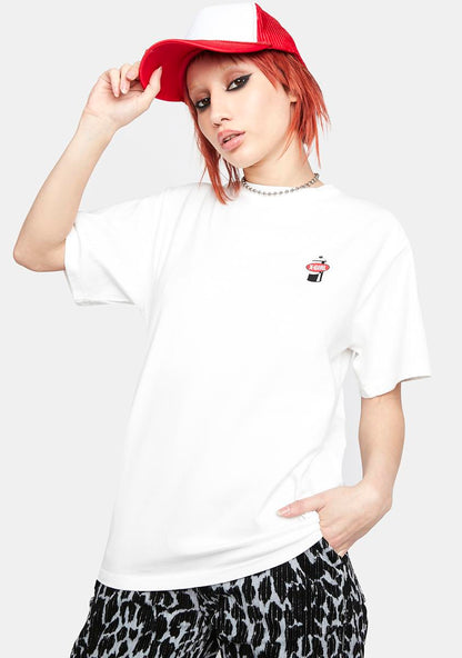Airbrushed Bunny Short Sleeve Graphic Tee