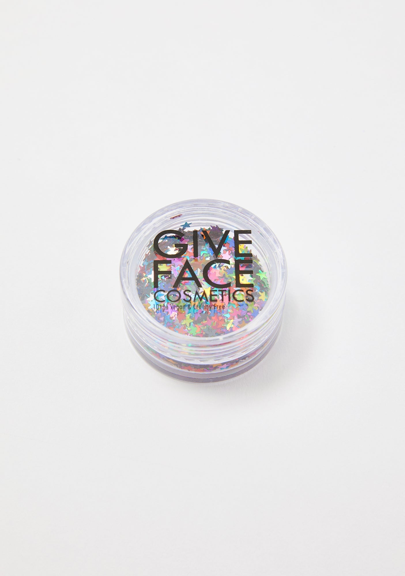 Alpha Star Poly Shapes Rainbow Glitter