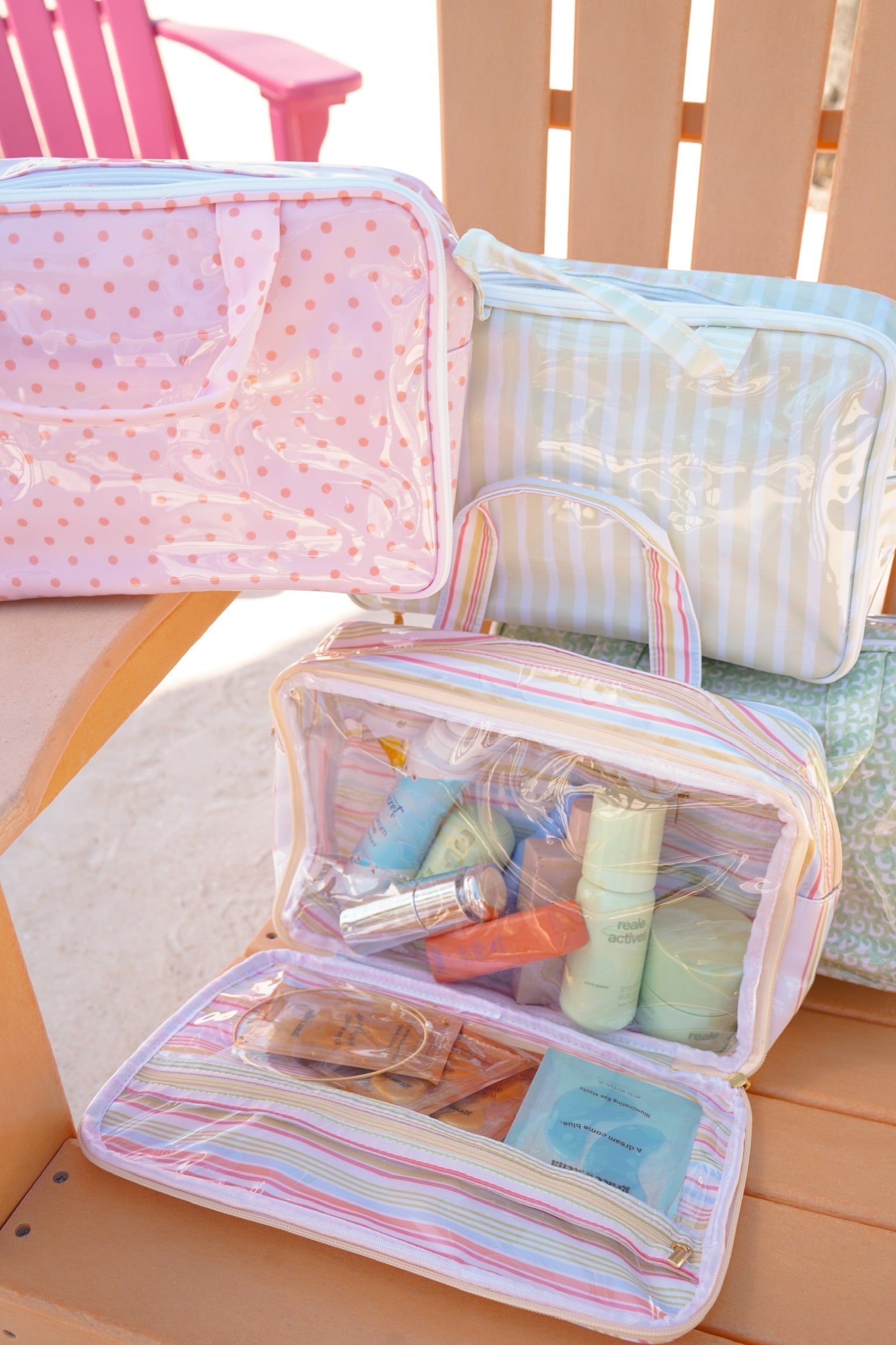 Clear Coat Toiletry Case