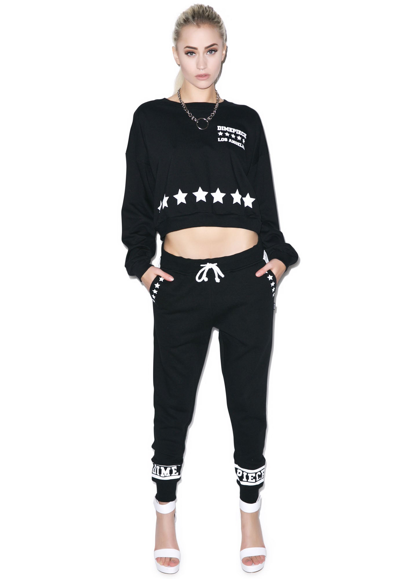 All Star Crop Crewneck
