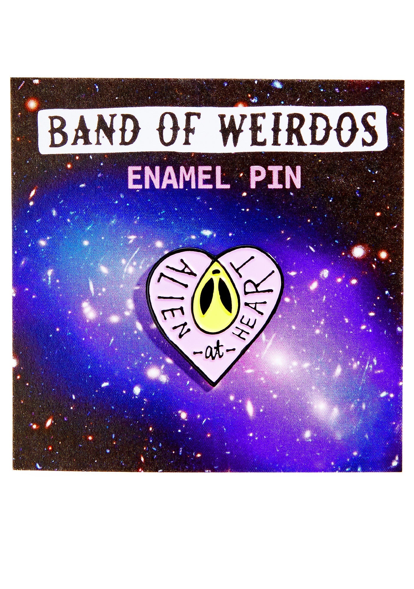 Alien At Heart Enamel Pin