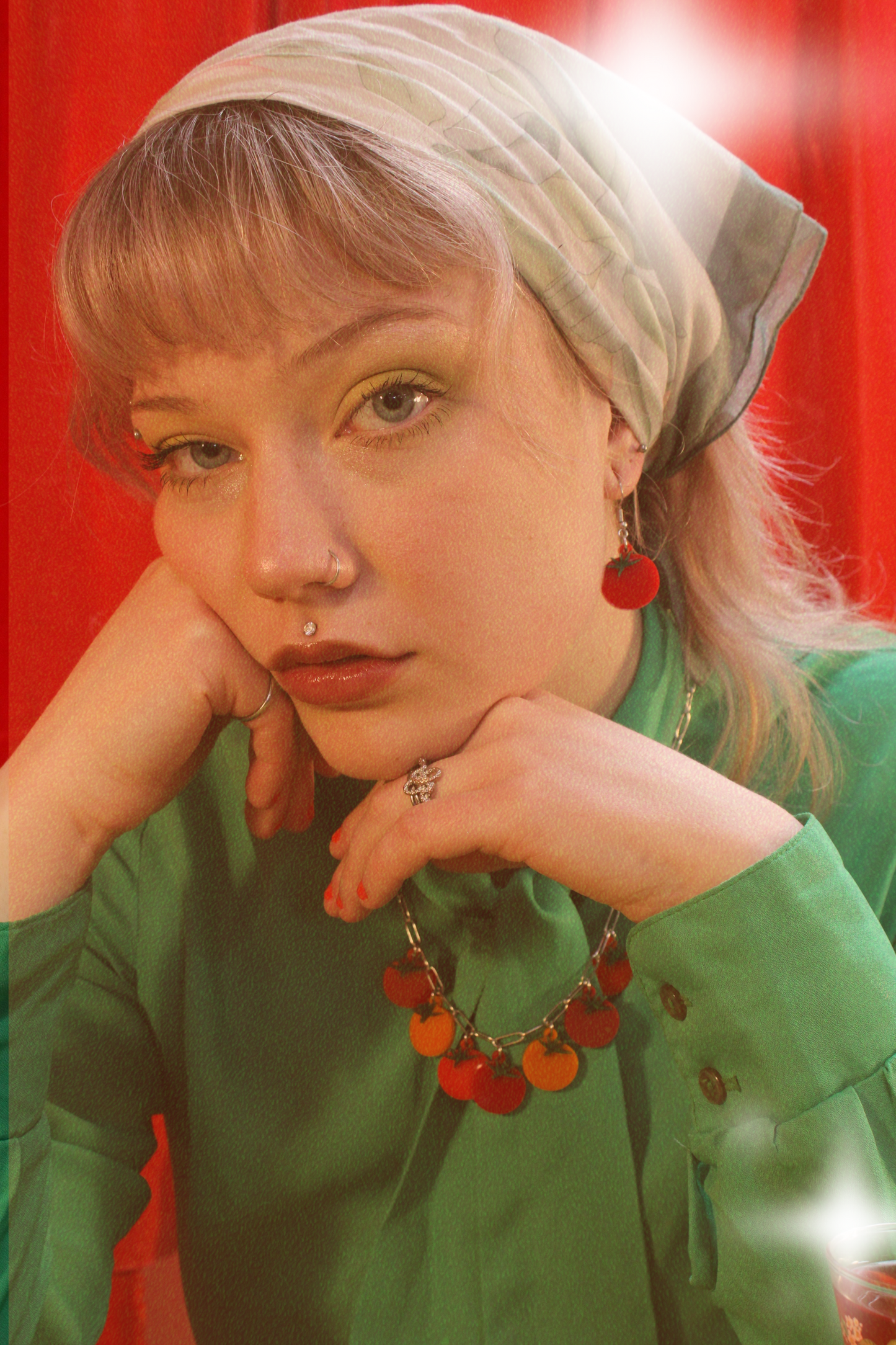 It's A Fruit Tomato Earrings