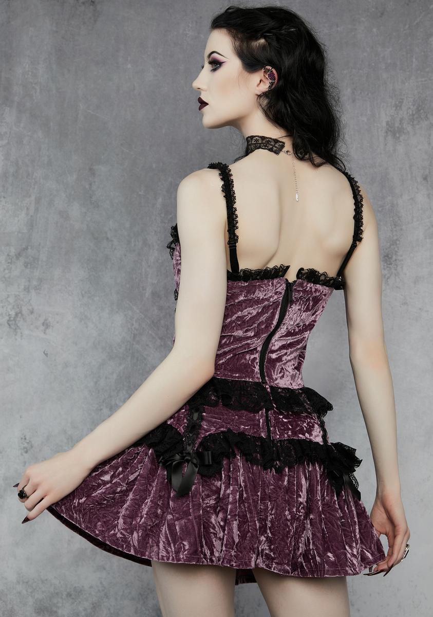 All Of Eternity Velvet Skirt