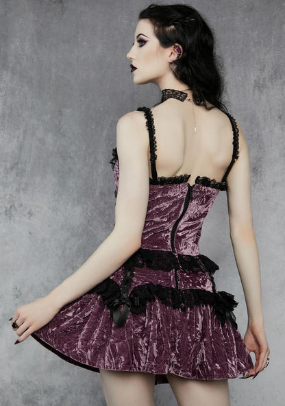 All Of Eternity Velvet Skirt