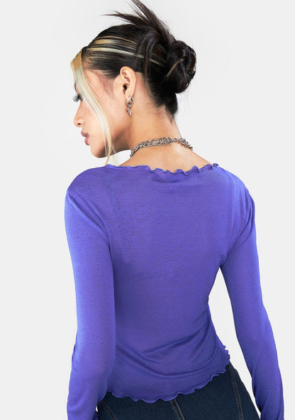 Always Adored Long Sleeve Top