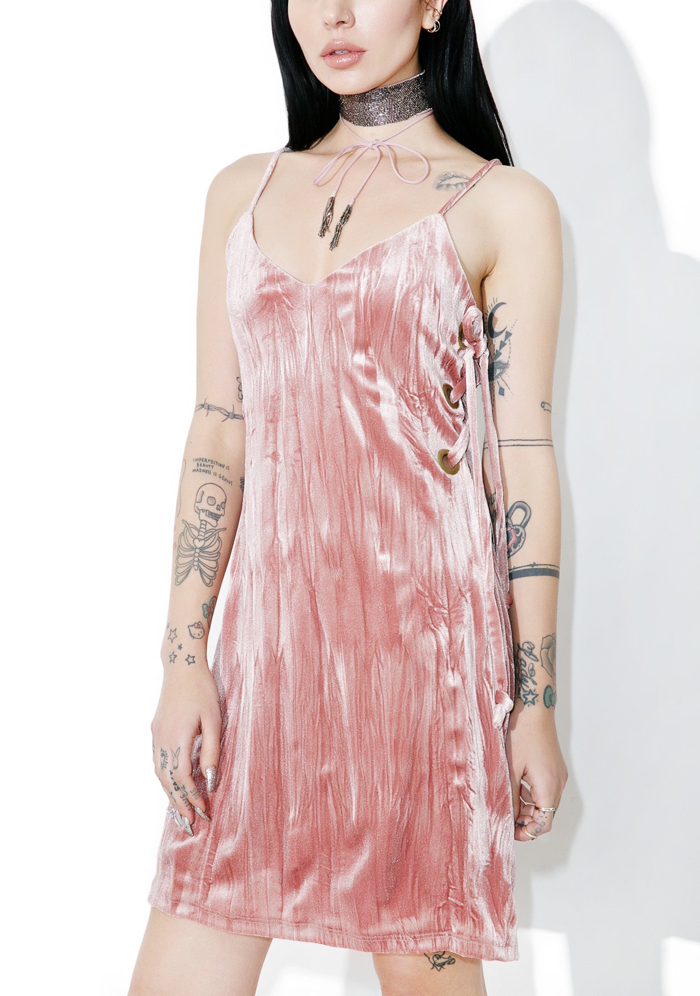 Akiko Velvet Dress