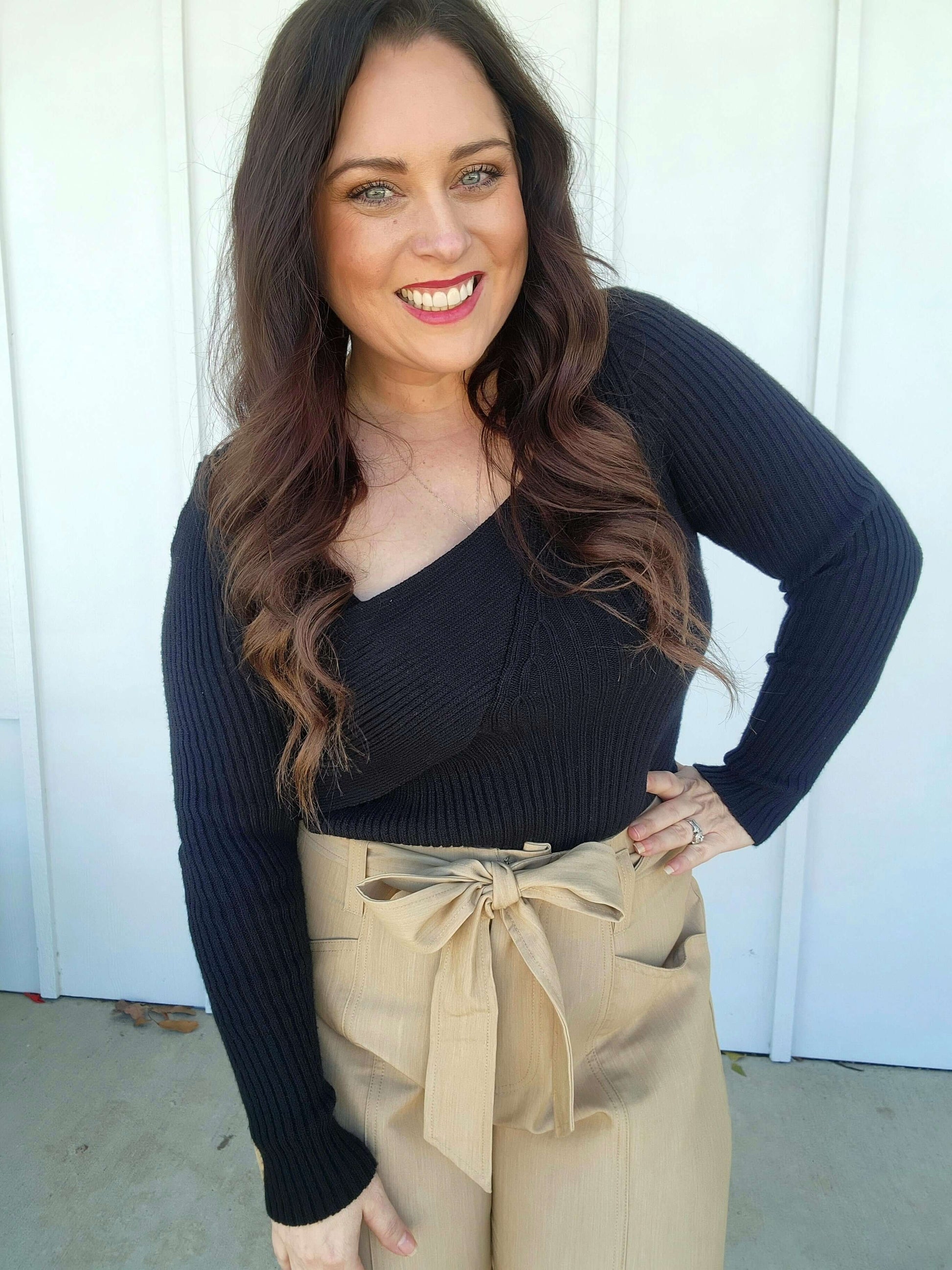 Tie Front Trousers