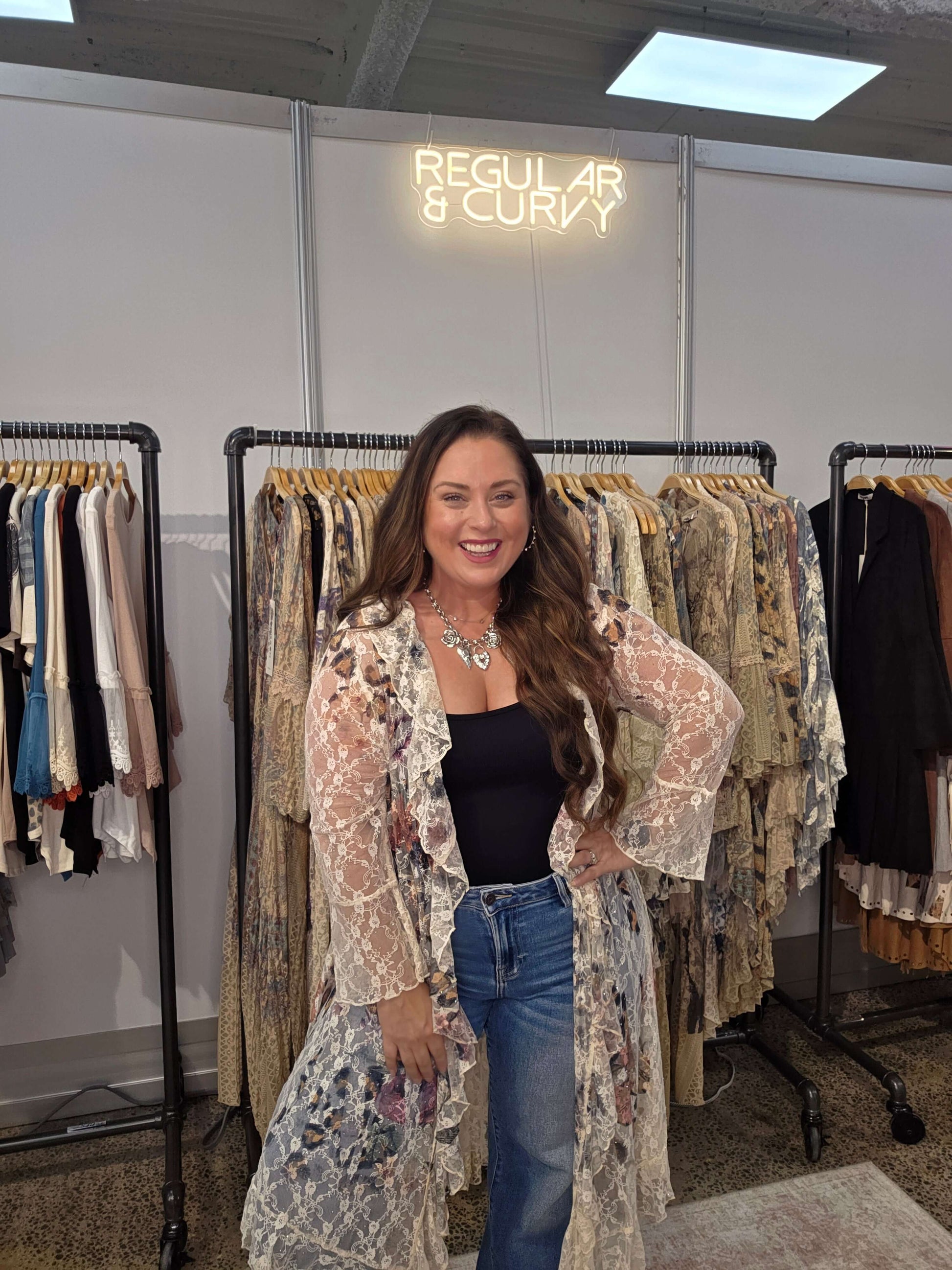 Origami - Lace and Bling Leopard Cardigan with Ruffle Detail
