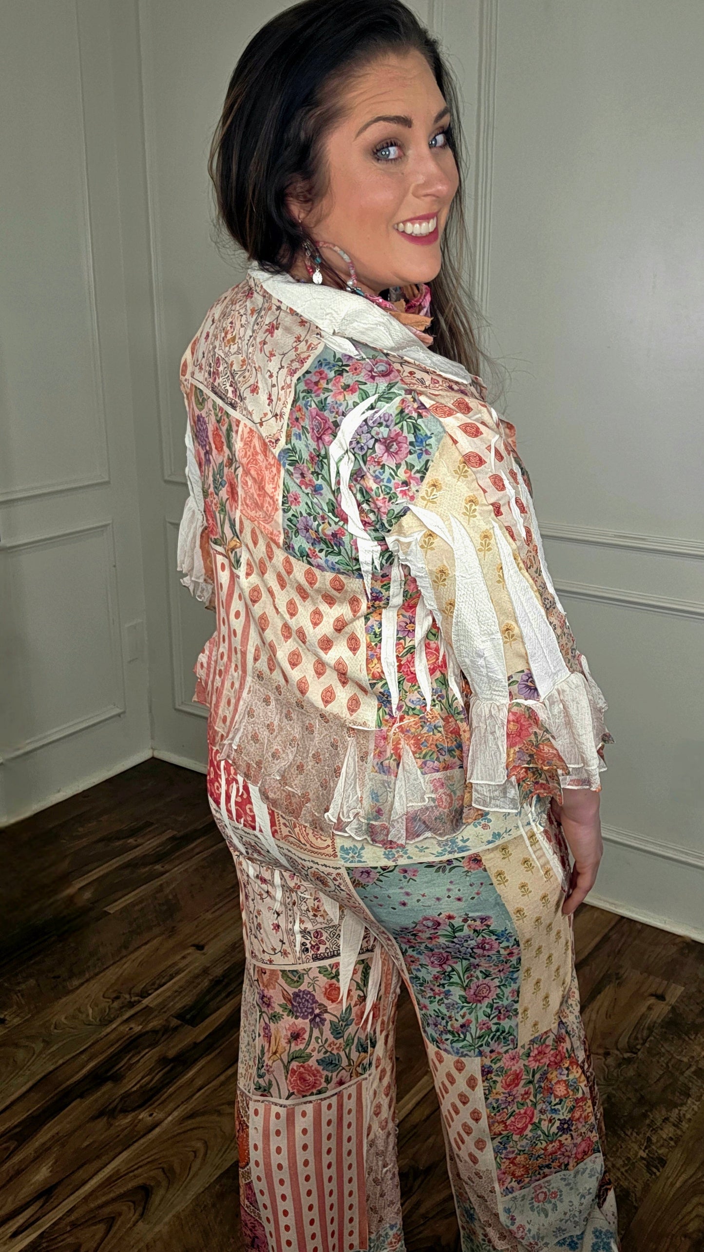 Origami - Perfect Patchwork Bloom Top