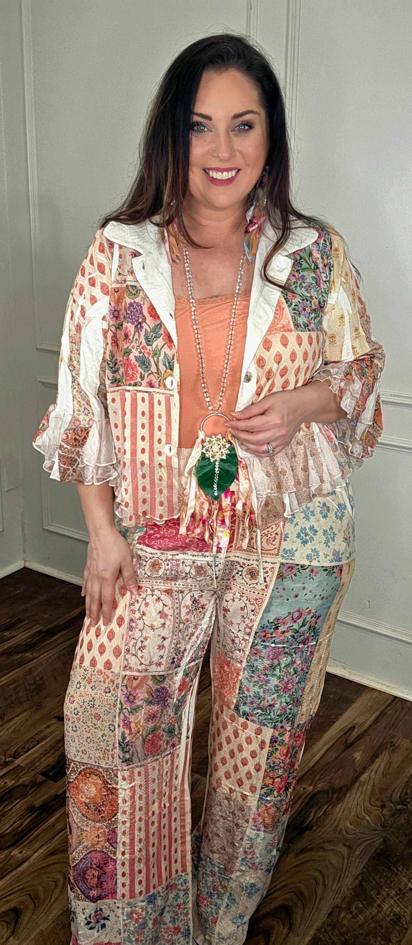 Origami - Perfect Patchwork Bloom Top