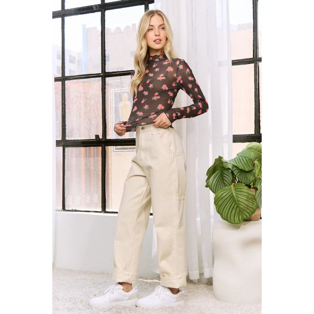 Just Wanna Move It Mesh Top