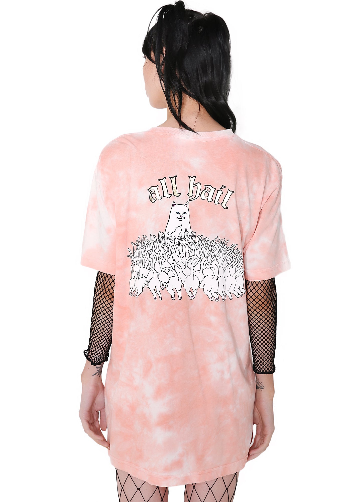 Acid Wash All Hail Tee
