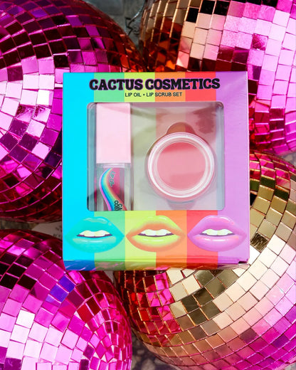 Retro Lip Scrub & Oil Set