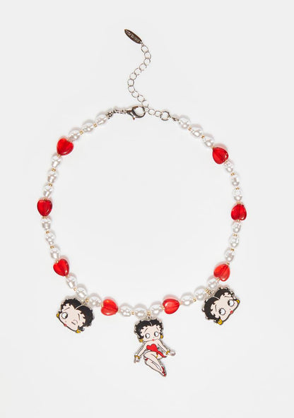 Ain't She Sweet Beaded Necklace