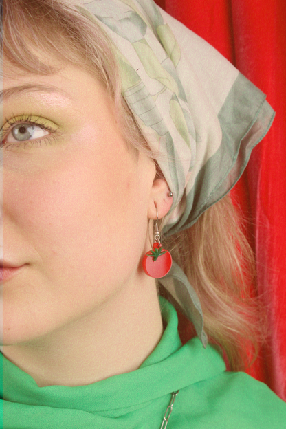 It's A Fruit Tomato Earrings