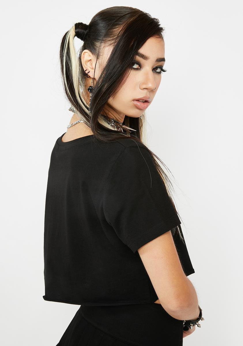 666 Crop T-Shirt