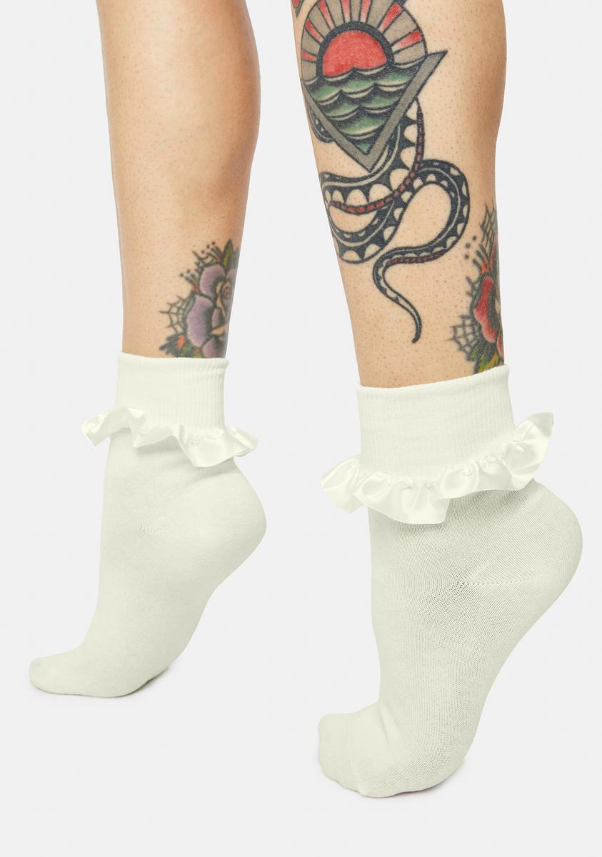 All My Loving Ruffle Socks