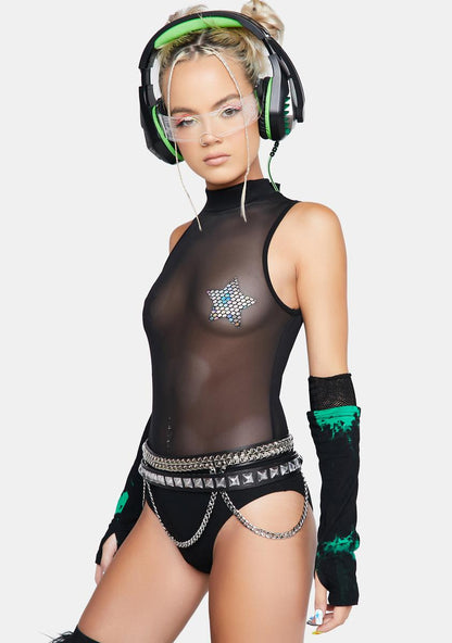 Adrenaline Junkie Mesh Bodysuit