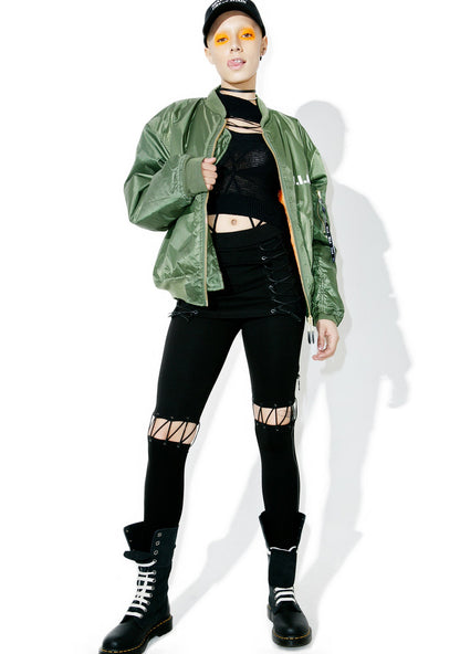 A Different Story Lace-Up Pants