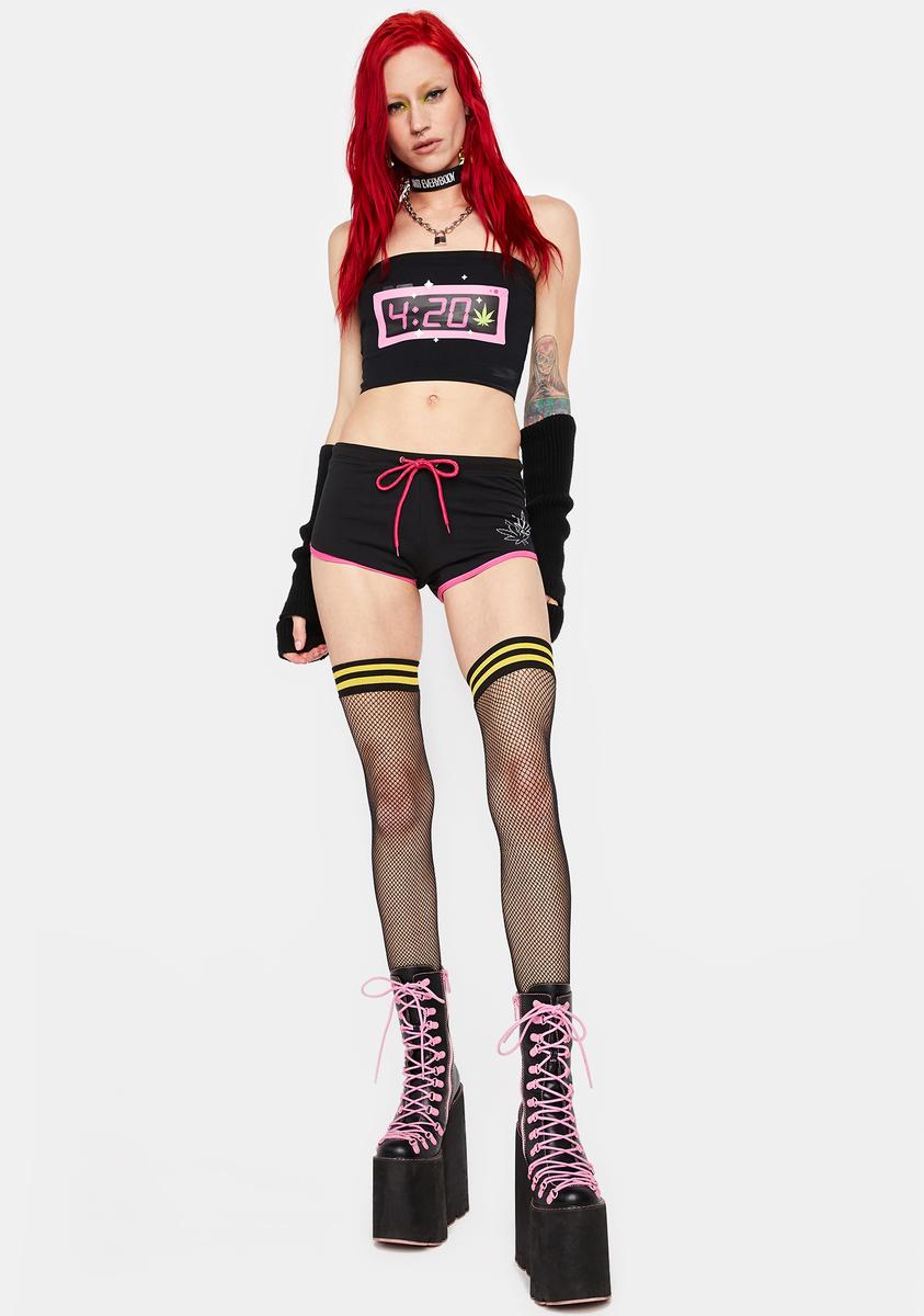 420 Clock Tube Top