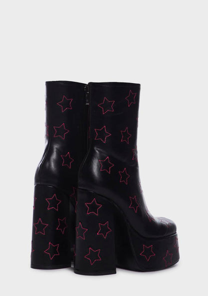 A Queen's Little Secret Heeled Boots