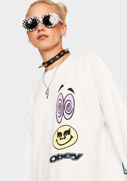 Acid Crash Long Sleeve Graphic Tee