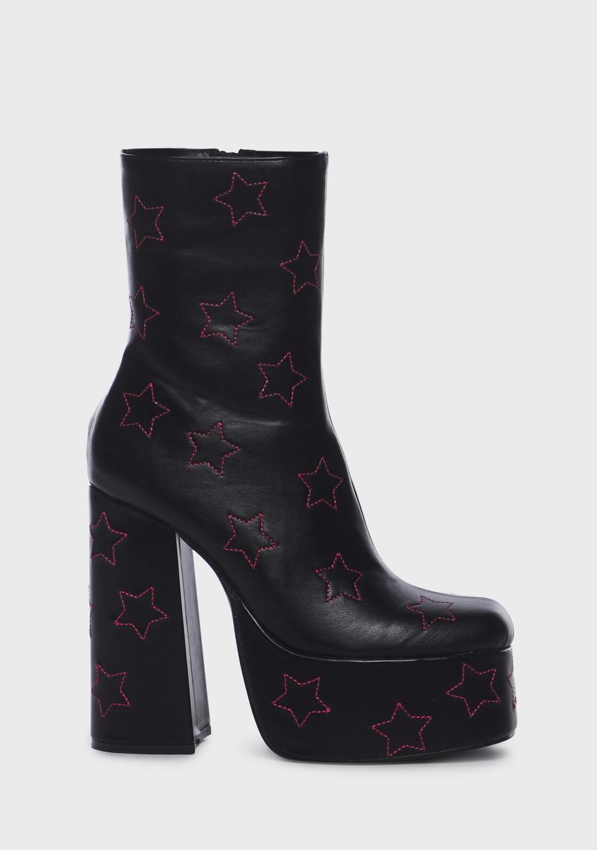 A Queen's Little Secret Heeled Boots