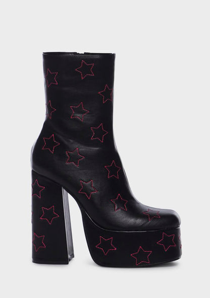 A Queen's Little Secret Heeled Boots