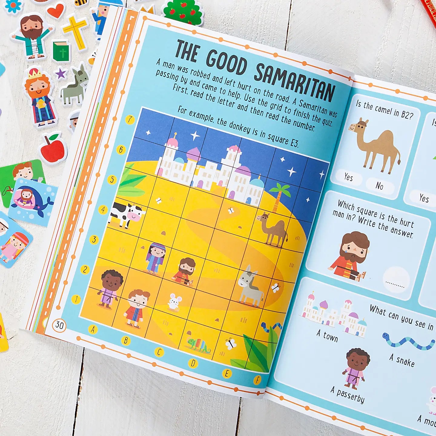My Bible Stories Activity Book - Pink