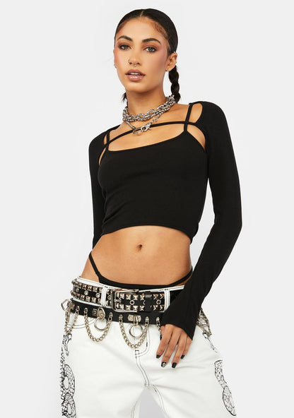 Alter Ego Tank And Shrug Set