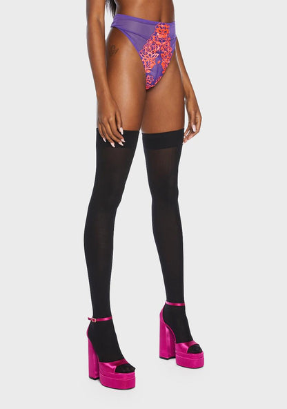 Ada Blossom High Waist Thong