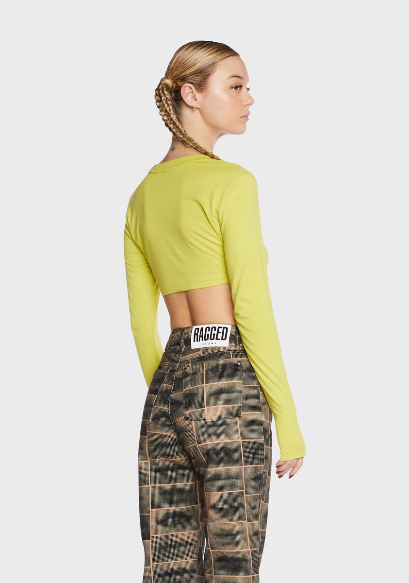 Alien Cropped Tee