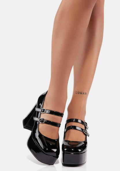 Admit I'm Right Platform Mary Janes