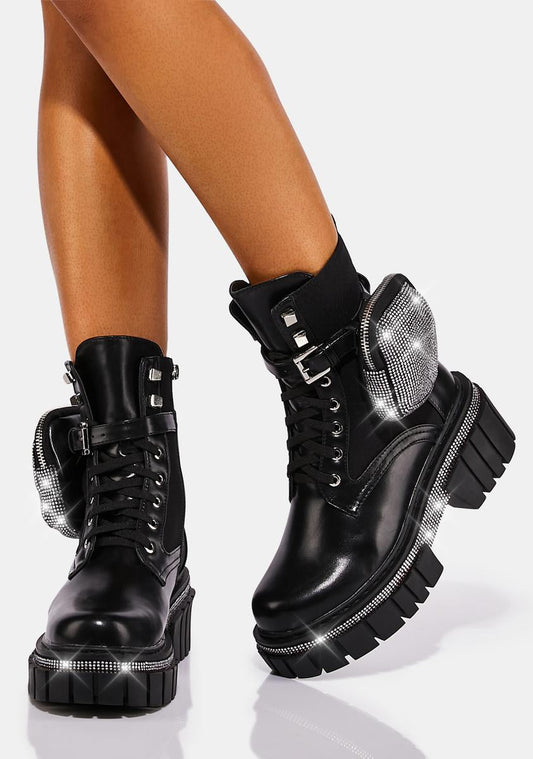 Add A Little Spice Chunky Boots