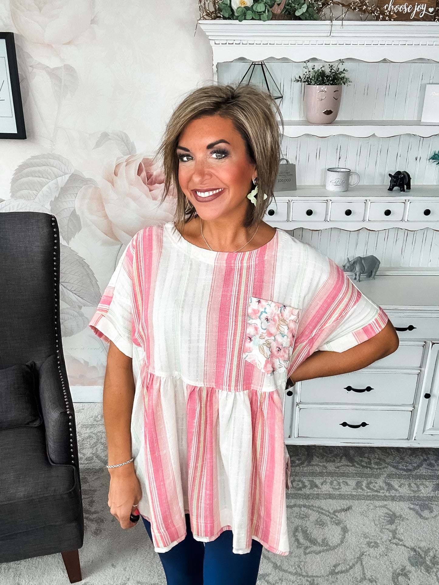 In My Mind Babydoll Top