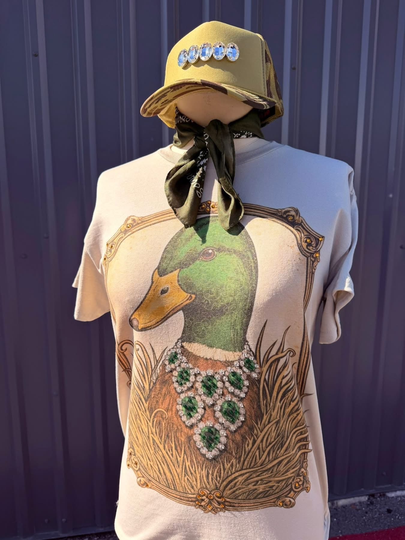Jeweled Mallard Graphic T-Shirt