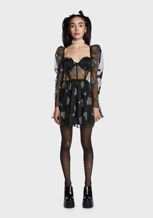 Alexandra Long Sleeve Mini Dress