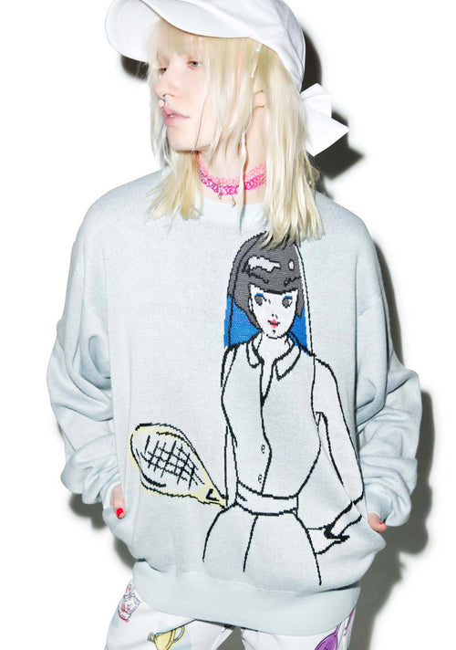 40Love Knit Crew - Light Pink